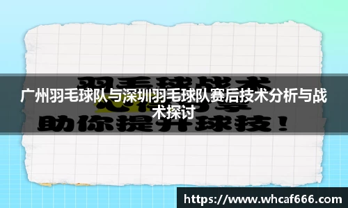 广州羽毛球队与深圳羽毛球队赛后技术分析与战术探讨