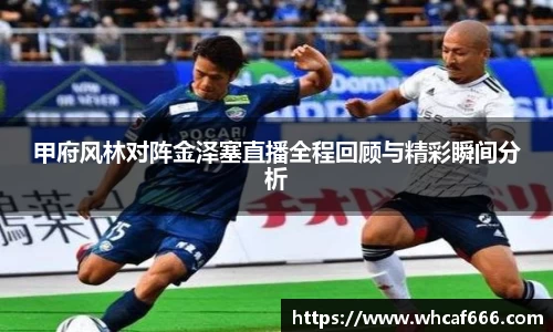 甲府风林对阵金泽塞直播全程回顾与精彩瞬间分析